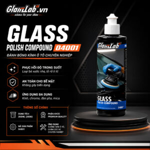 Dung Dịch Đánh Bóng Kính Ô Tô Cao Cấp Glanzlab Glass Polish Compound 04001 (300ML)