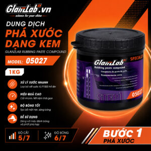 Dung Dịch Phá Xước Dạng Kem GlanzLab Rubbing Paste Compound 05027 1KG