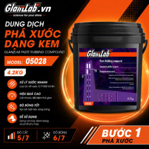 Dung Dịch Phá Xước Dạng Kem GlanzLab Rubbing Paste Compound 05028 4.2KG
