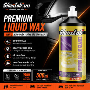 Dung Dịch Wax Bóng Sơn Ô Tô Cao Cấp Bước 3 GlanzLab Premium Liquid Wax 07021 500ml