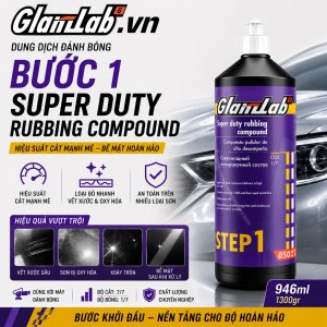 Dung Dịch Đánh Bóng Bước 1 Super Duty Rubbing Compound Glanzlab 05021 (946ml)
