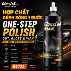 Hợp Chất Đánh Bóng 1 Bước GlanzLab One Step Polish 09126 (946ml) – Cắt, Bóng & Bảo Vệ Sơn Hiệu Quả