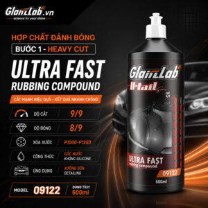 Hợp Chất Đánh Bóng Bước 1 GlanzLab Ultra Fast Rubbing Compound 09122 (500ml) – Xóa Xước P1000–P1200, Cắt Mạnh Hiệu Quả