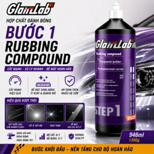 Hợp Chất Đánh Bóng GlanzLab Rubbing Compound Step 1 946ml - Model 05023