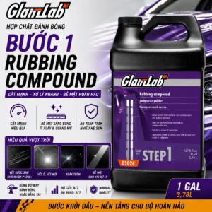 Dung Dịch Phá Xước Ô Tô GlanzLab Rubbing Compound 05024 1 Gallon
