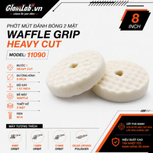 Phớt Mút Đánh Bóng 2 Mặt Bước 1 Heavy Cut M14 Glanzlab 11090