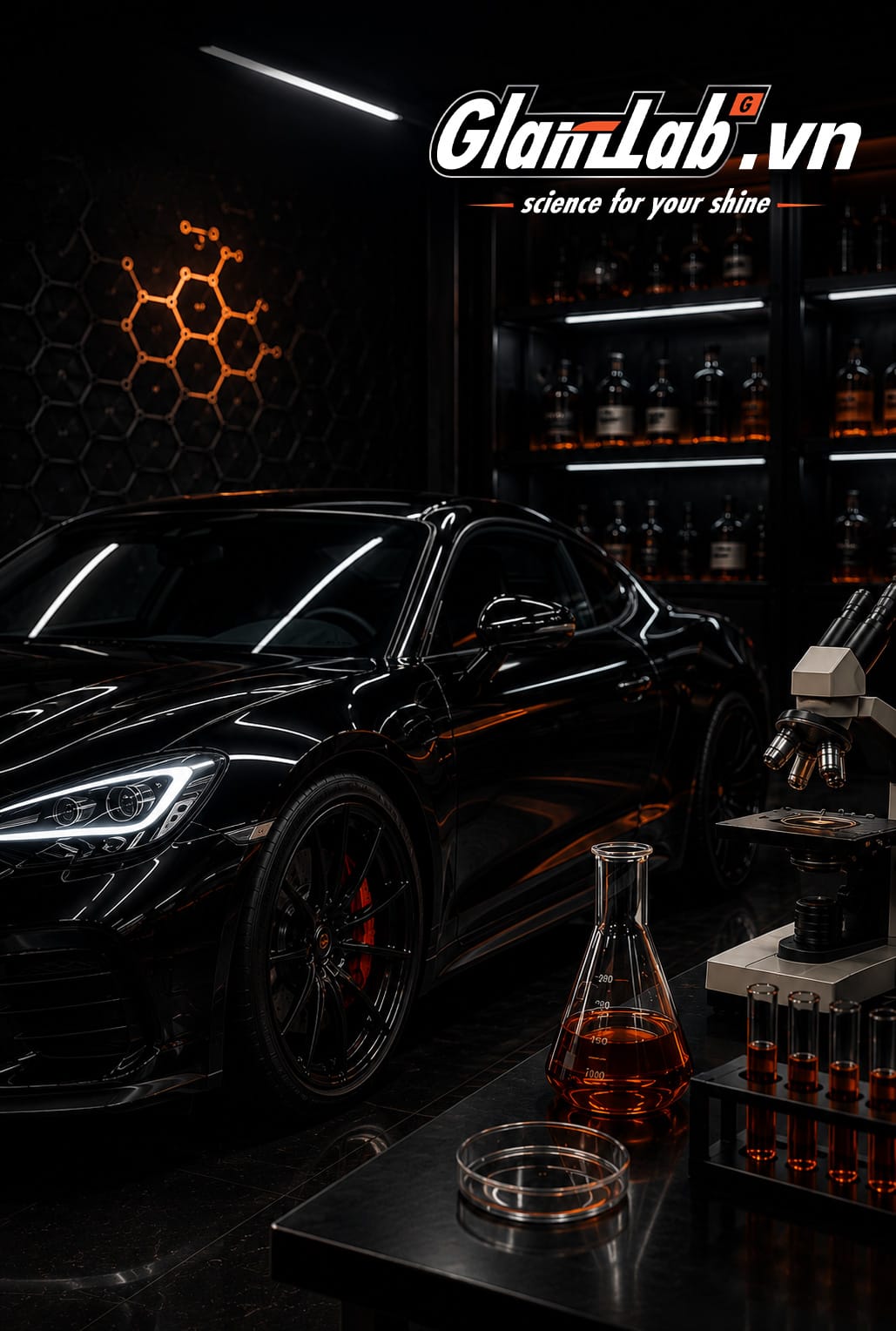 Hệ sinh thái công nghệ chăm sóc xe chuyên nghiệp Glanzlab Việt Nam