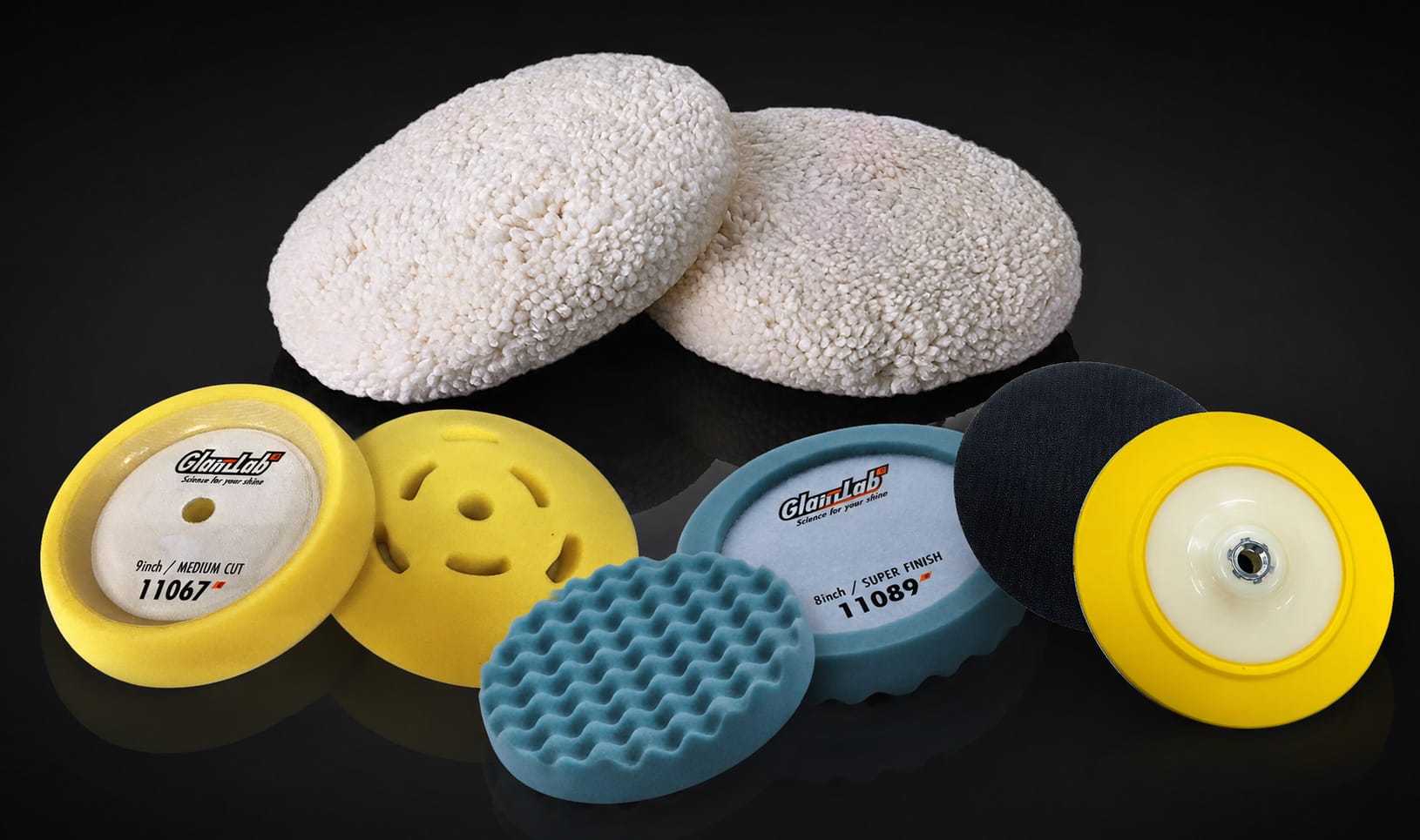 Đế phớt và mút đánh bóng xe chuyên dụng Glanzlab